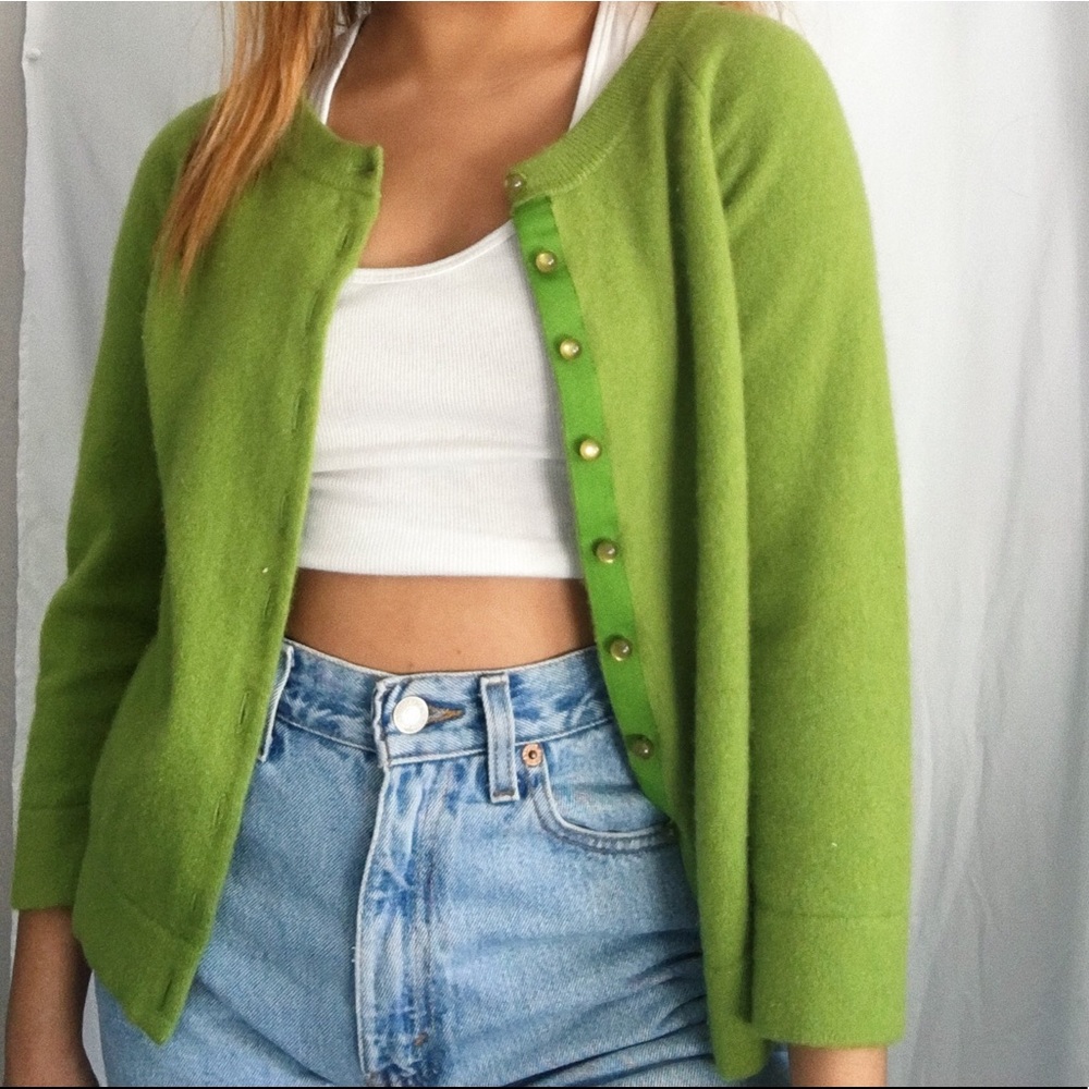 Cashmere Green Sweater